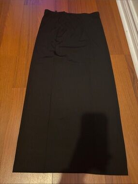 H&M Black Pencil Midi Skirt